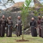 #tbt2020 | No dia de São Francisco, frades plantam árvores no Convento